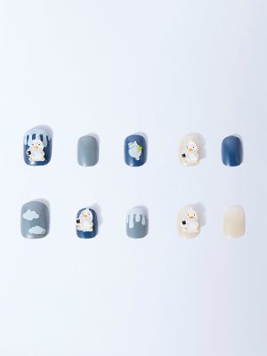 Studiowest Press & Go Duck Craze Reusable Press-On Nail Set