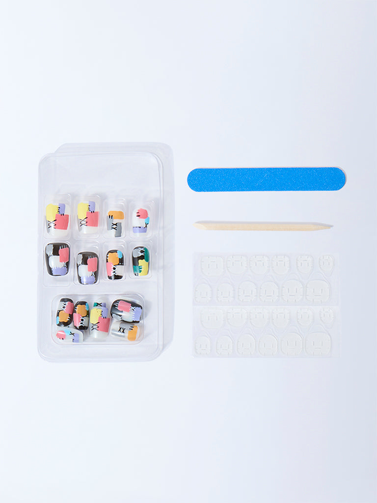 Studiowest Press & Go Graffiti Reusable Press-On Nail Set - Image 2