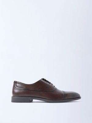 SOLEPLAY Brown Oxford Shoes