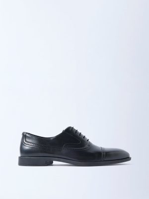SOLEPLAY Black Oxford Shoes
