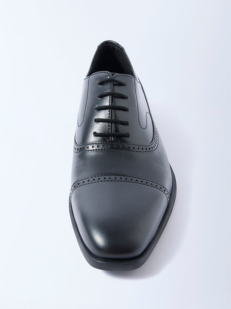 SOLEPLAY Black Oxford Shoes - Image 3