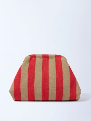 Studiowest Multicolour Striped Pouch