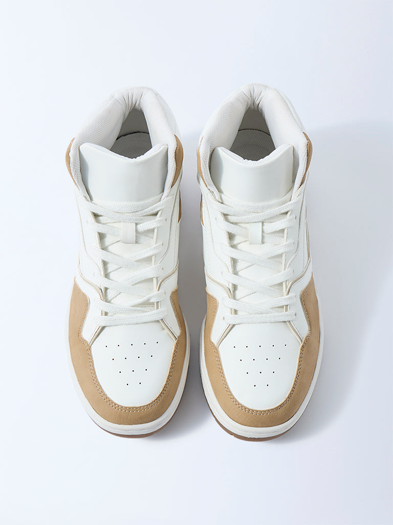 SOLEPLAY Beige Perforated Boots - Image 2