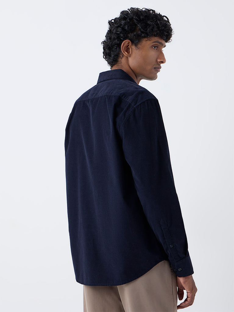 Ascot Black Relaxed-Fit Cotton Shirt - Image 5