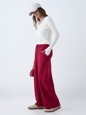 Studiofit Off-White Ribbed T-Shirt