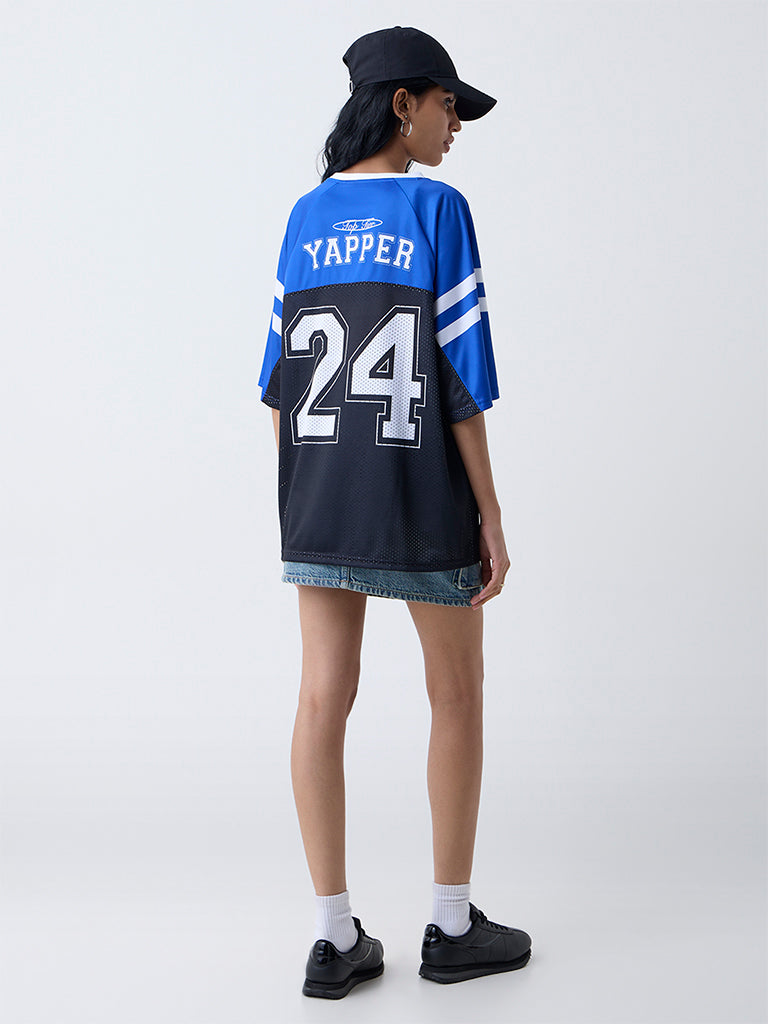 Nuon Black Numerical Design Jersey T-Shirt - Image 4