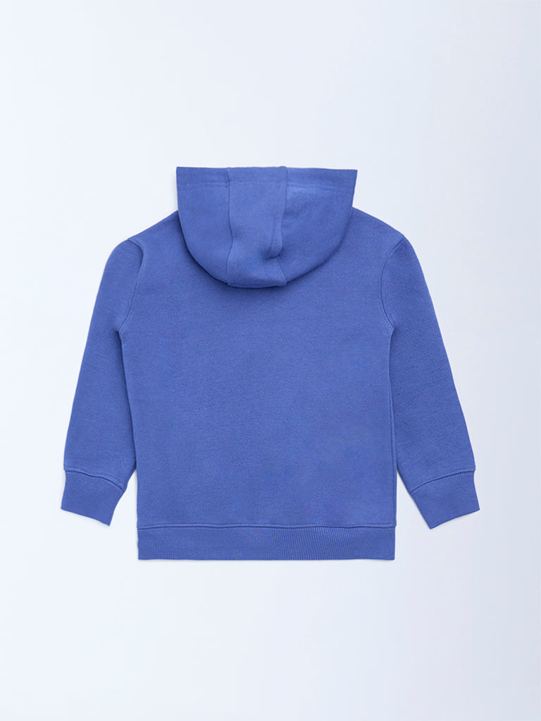 HOP Kids Lavender Cotton-Blend Hoodie - Image 3