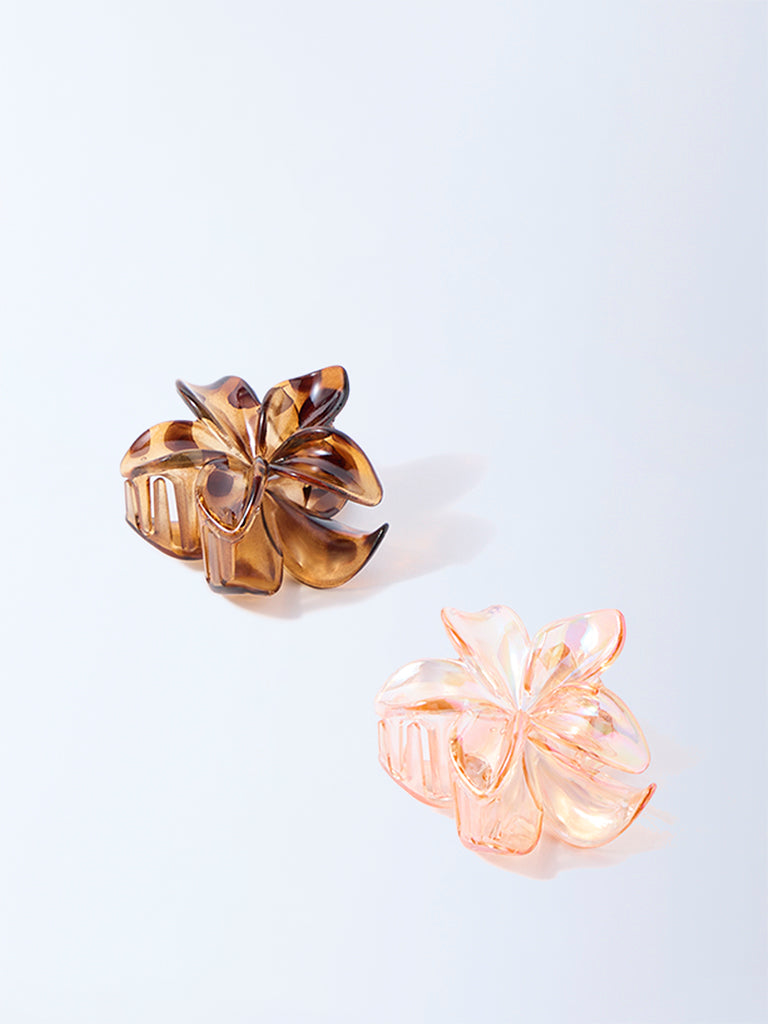Studiowest Multicolour Flower Clips - Pack of 2 - Image 2