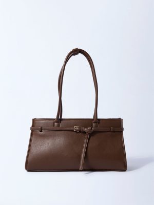 Westside Brown Satchel Bag
