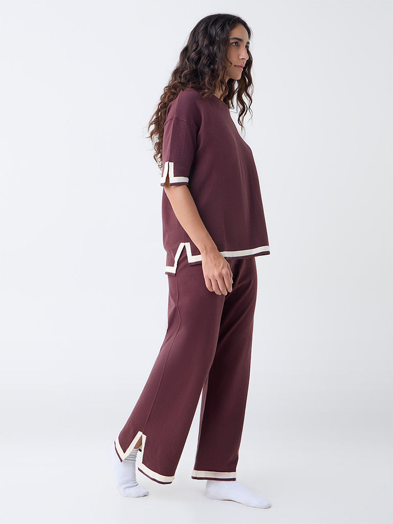 Wunderlove Brown Solid Top - Image 2