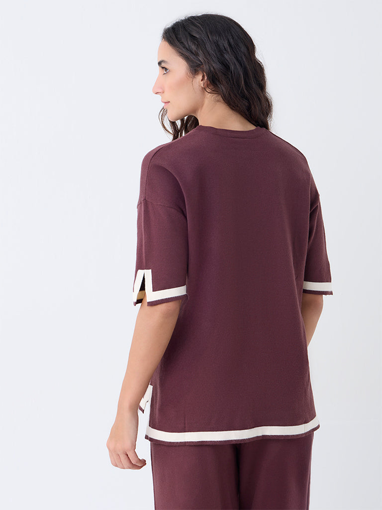 Wunderlove Brown Solid Top - Image 4