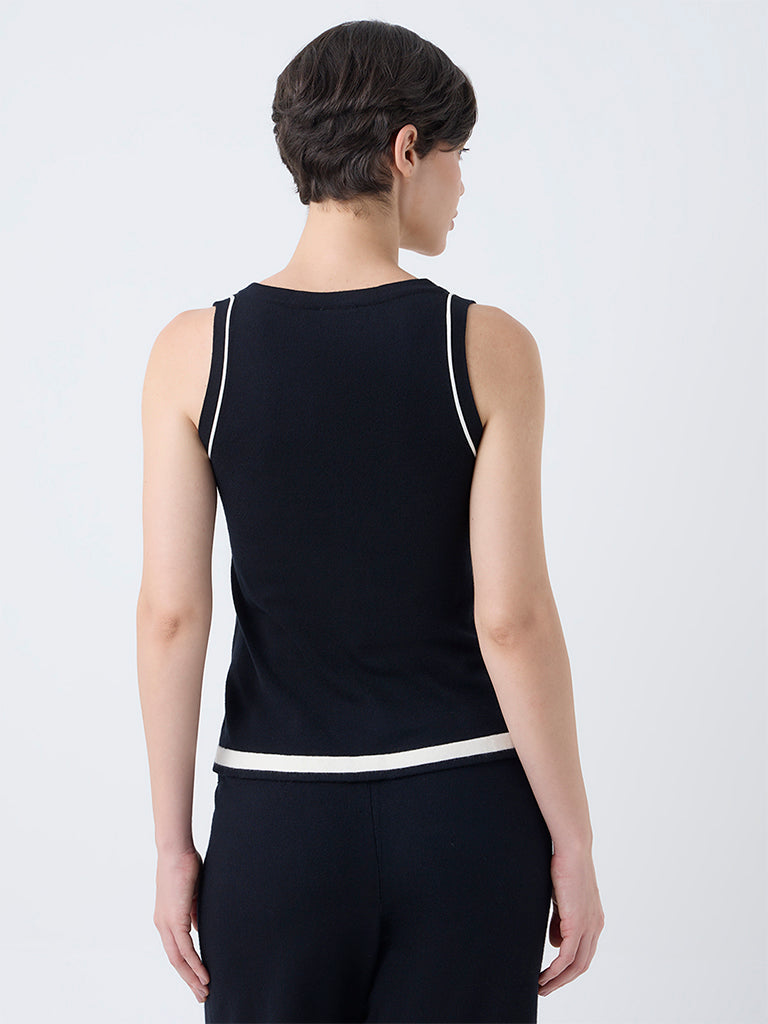 Wunderlove Black Solid Top - Image 4