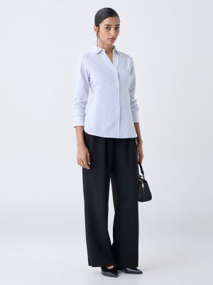 Wardrobe White Striped Shirt