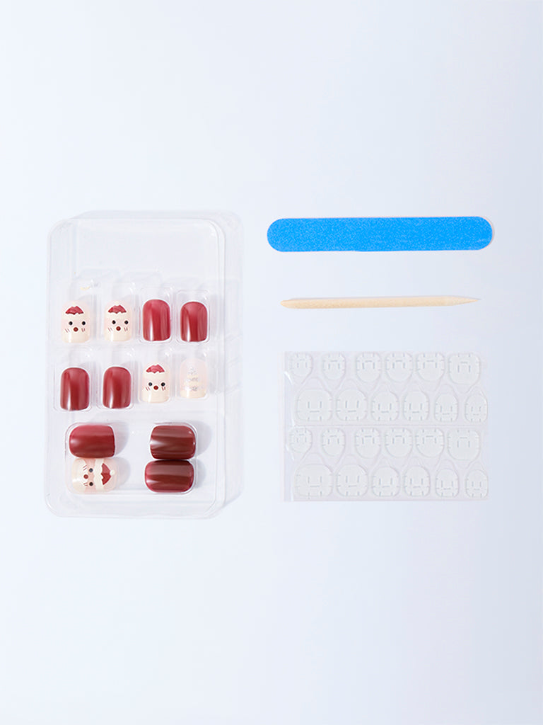 Studiowest Santa Themed Press-On Nail Set - Image 2