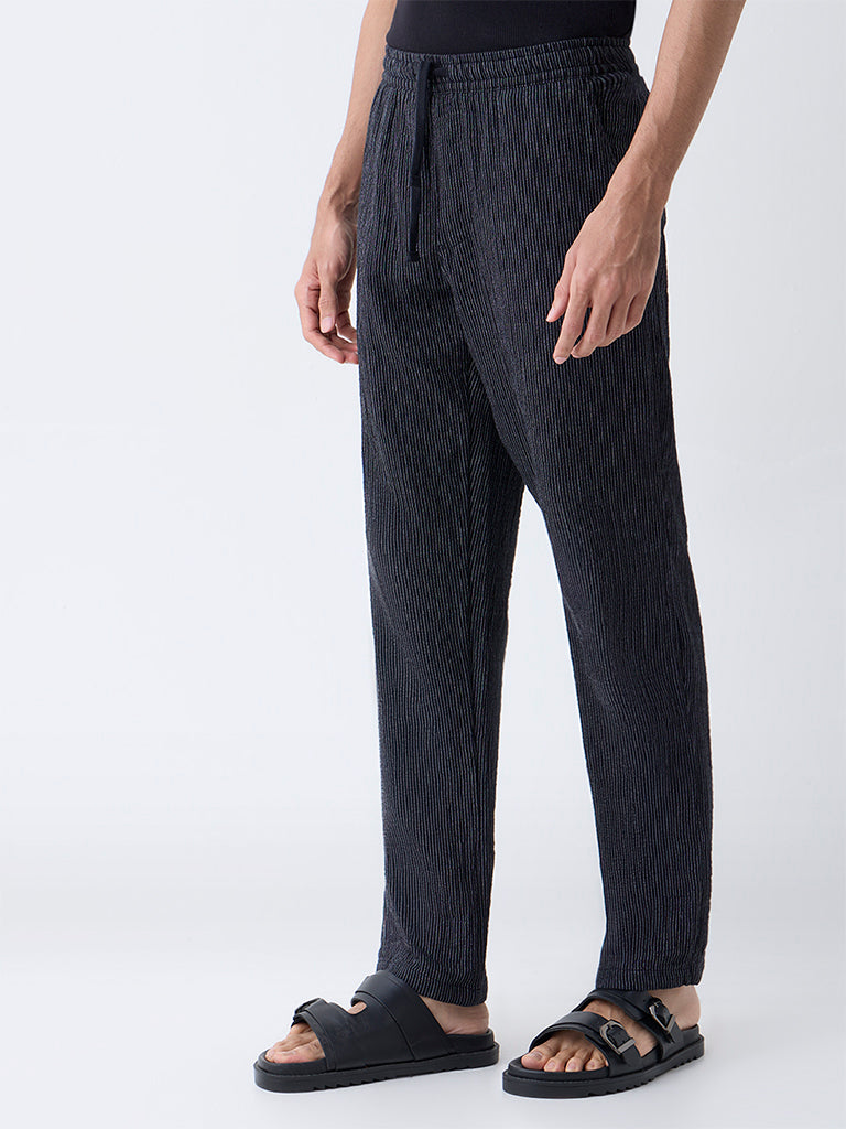 ETA Black Relaxed-Fit Mid-Rise Cotton Pants - Exclusive - Image 3