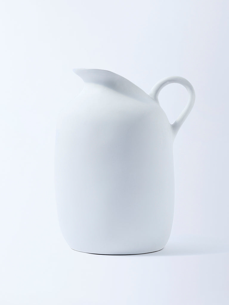 Westside Home White Jug Vase - Large