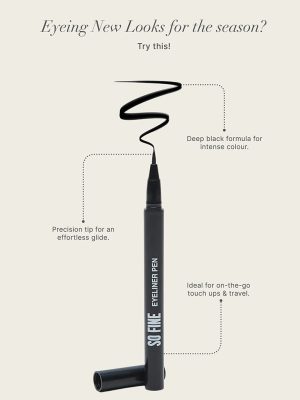 Studiowest Black So Fine Eyeliner Pen - 0.9 ml