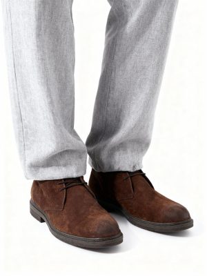 SOLEPLAY Light Brown Suede Desert Boots