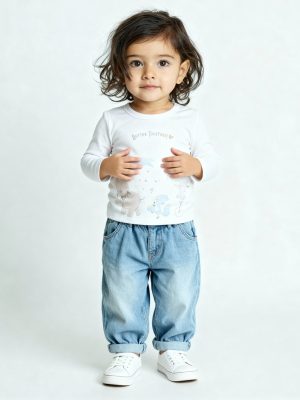 HOP Baby Multicolour Printed Cotton T-Shirts - Pack of 3