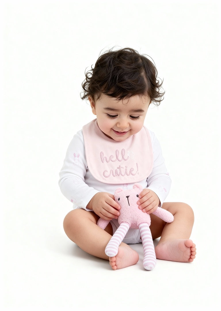 HOP Baby Pink Cotton Gift Set (Pack of 8) - Image 2